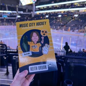 Keith Urban Nashville Predators Bobble Head
